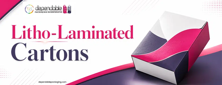 Litho-laminated cartons